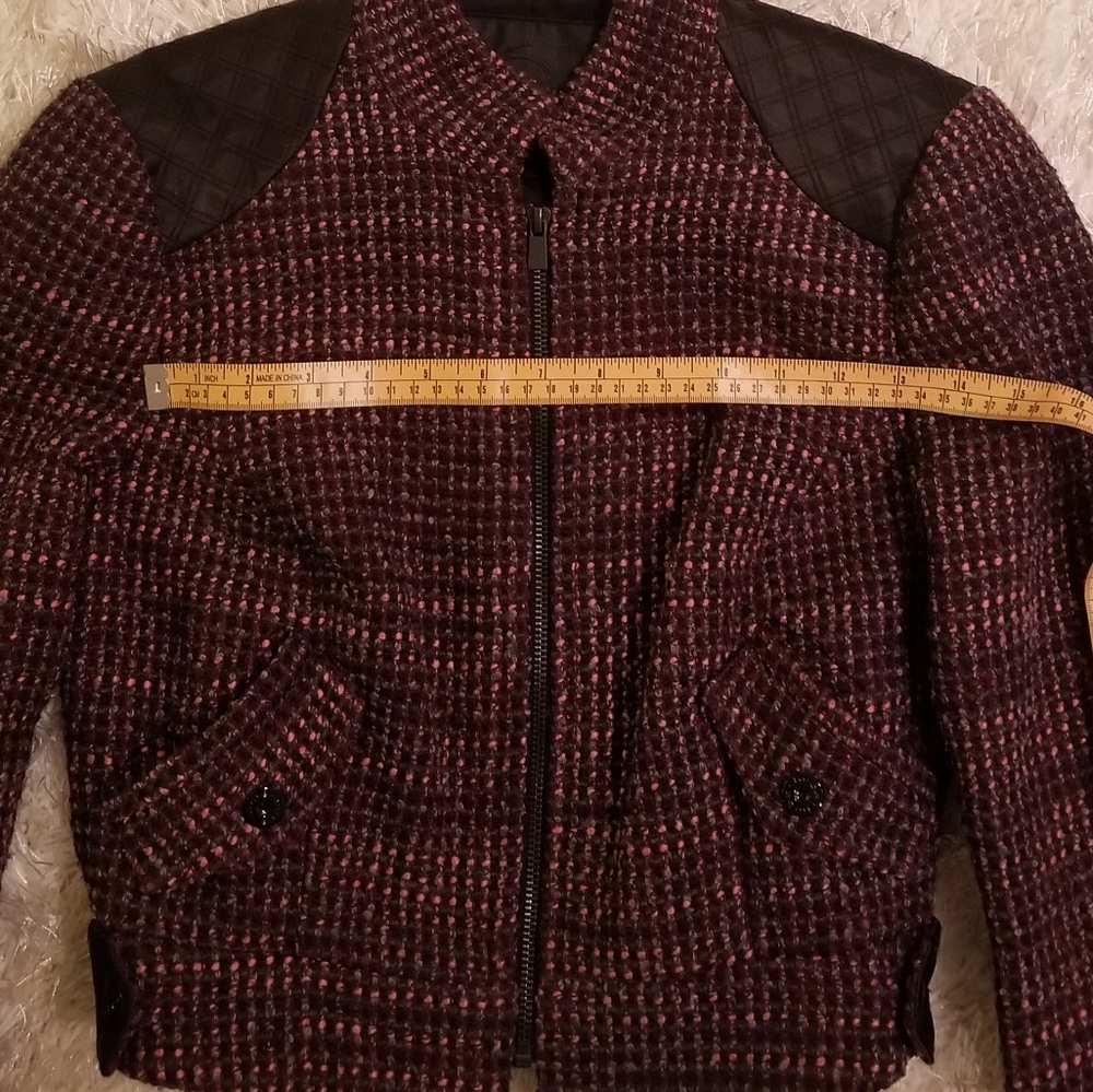 Bebe Tweed Jacket - Picture 5 of 8